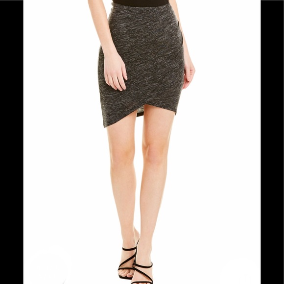 IRO Dresses & Skirts - IRO wool and linen blend plume skirt in grey sz S